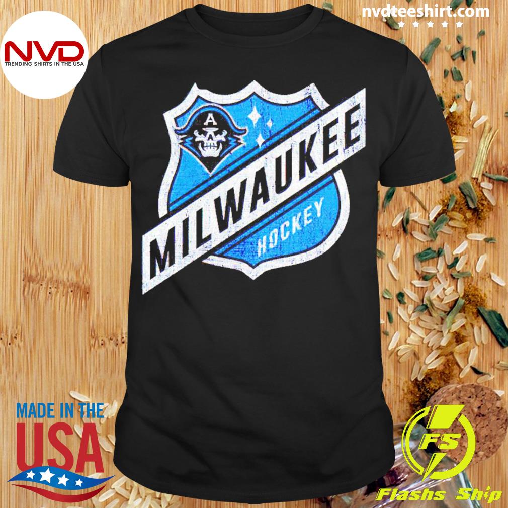 Milwaukee Admirals Hockey Adult Long Sleeve Shirt –