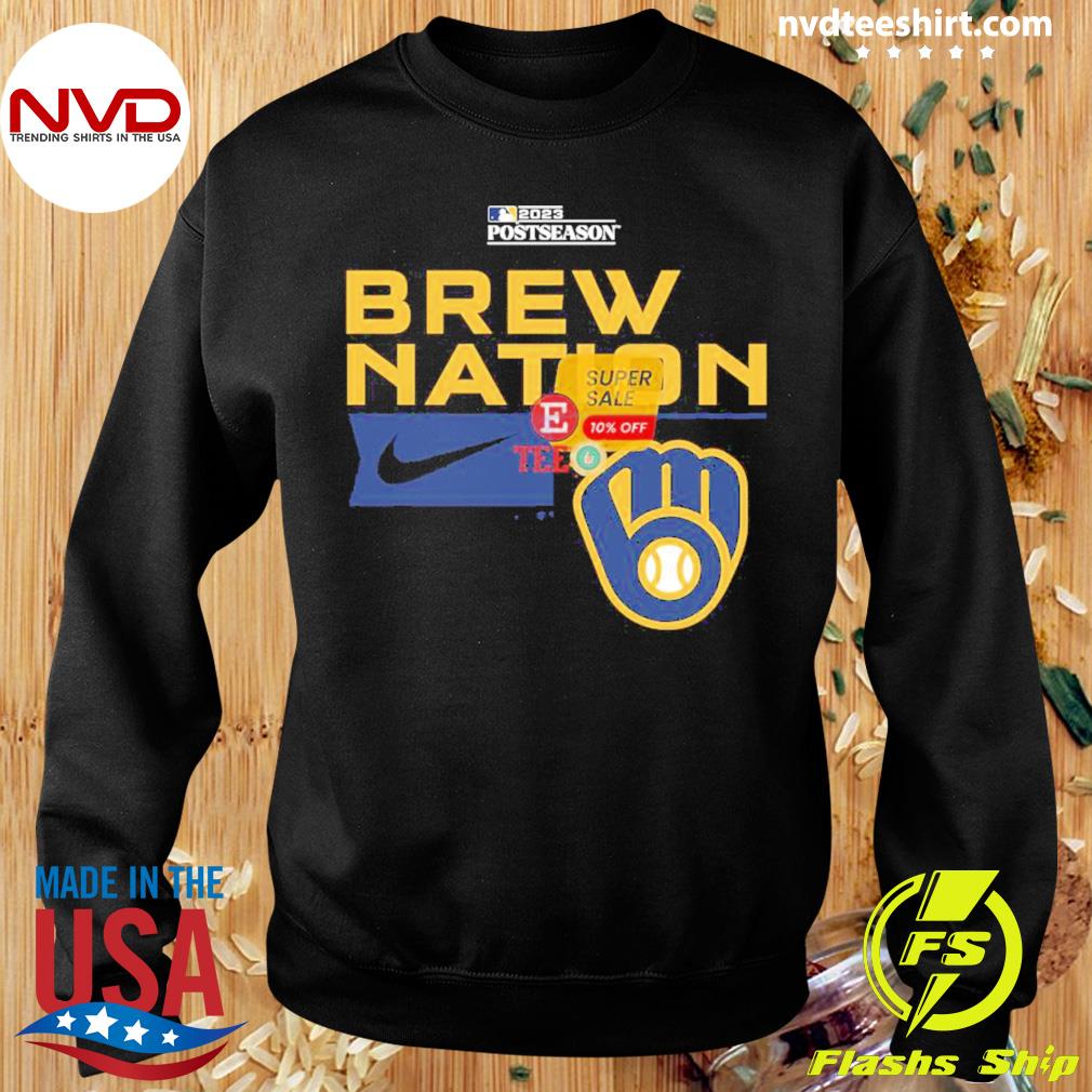 Milwaukee Brewers Nike 2023 Postseason shirt - Limotees