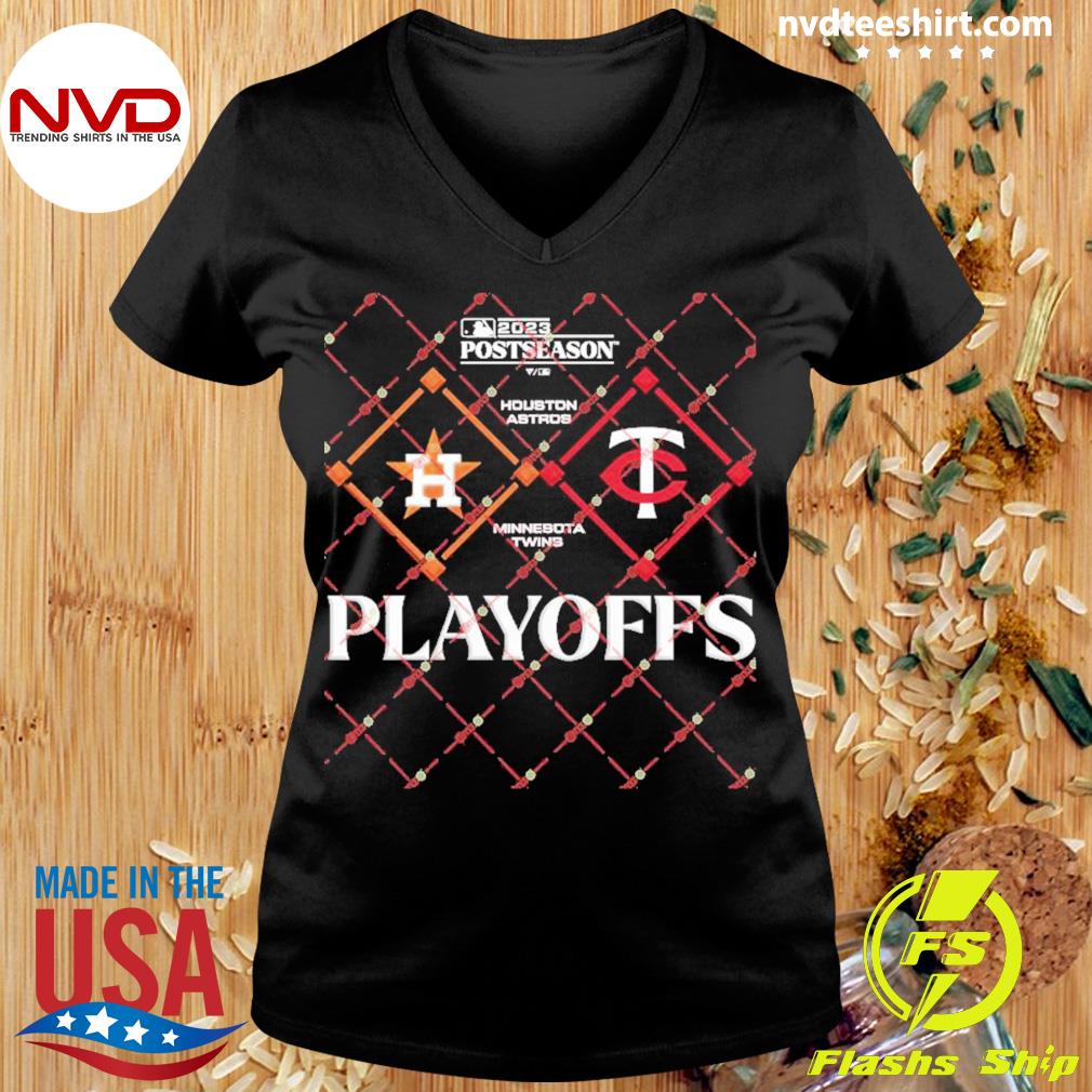 Division Showdown 2023 Postseason Houston Astros vs Minnesota Twins 2023  shirt, hoodie, sweater, long sleeve and tank top