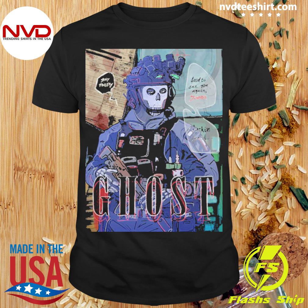 Mw2 Collage Simon Ghost Riley Design Shirt