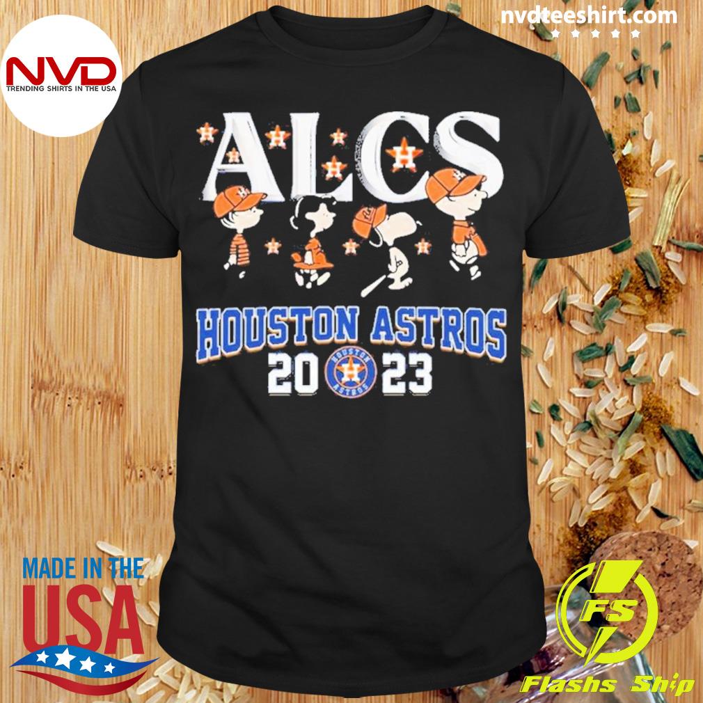 Alcs Houston Astros 2023 The Peanuts Shirt, hoodie, sweater, long