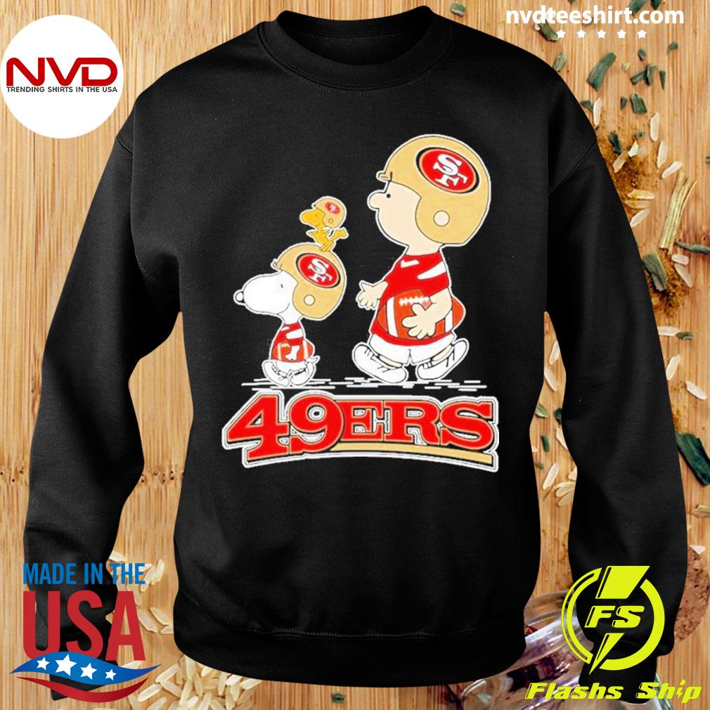 Snoopy The Peanuts San Francisco 49ers Shirt - NVDTeeshirt