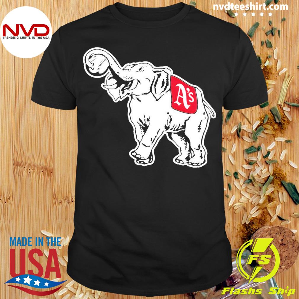 Philadelphia Athletics Elephant logo shirt - teejeep