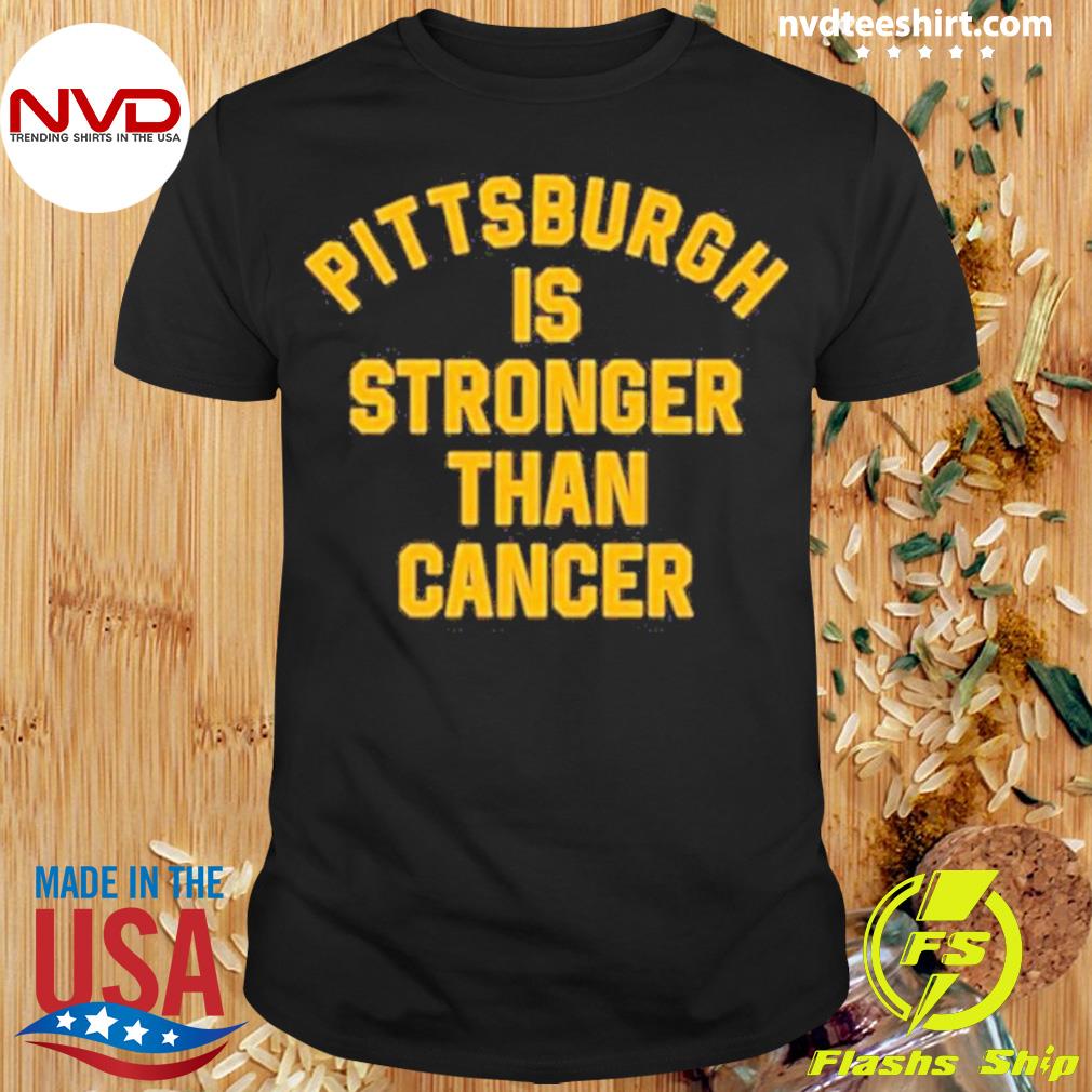 Pittsburgh Steelers Stronger Than Cancer Nfl 2023 Shirt - Peanutstee