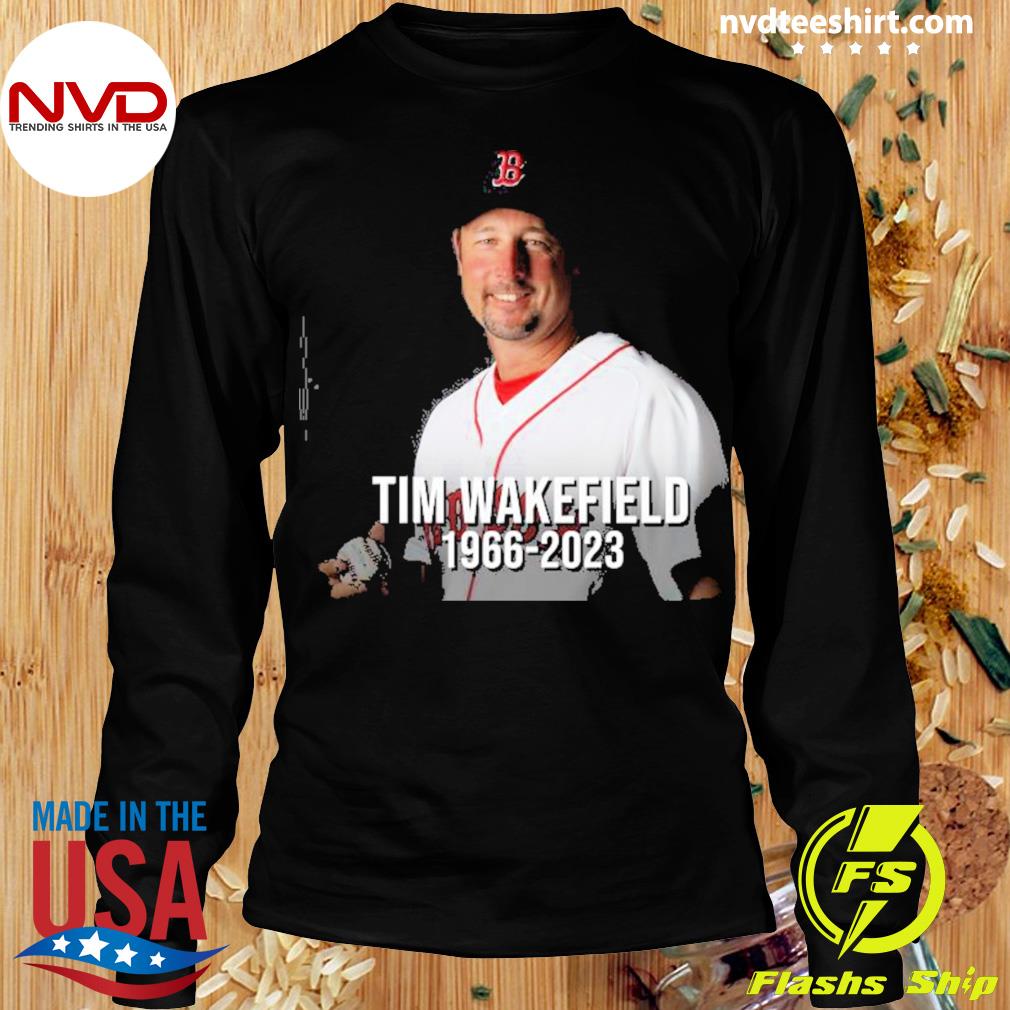 Remembering Red Sox Legend Tim Wakefield 1966 2023 T Shirt