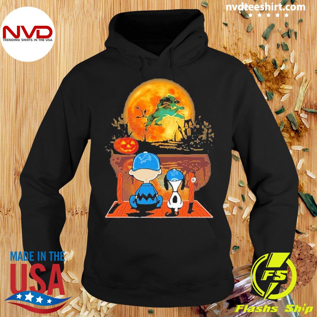 Snoopy Trick Or Treat Halloween Detroit Lions Logo T Shirt, hoodie,  sweater, long sleeve and tank top