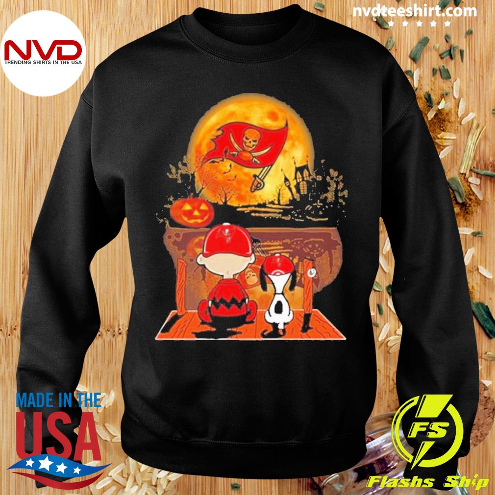 Snoopy And Charlie Brown Trick Or Treat Halloween Tampa Bay Buccaneers Shirt,  hoodie, sweater, long sleeve and tank top