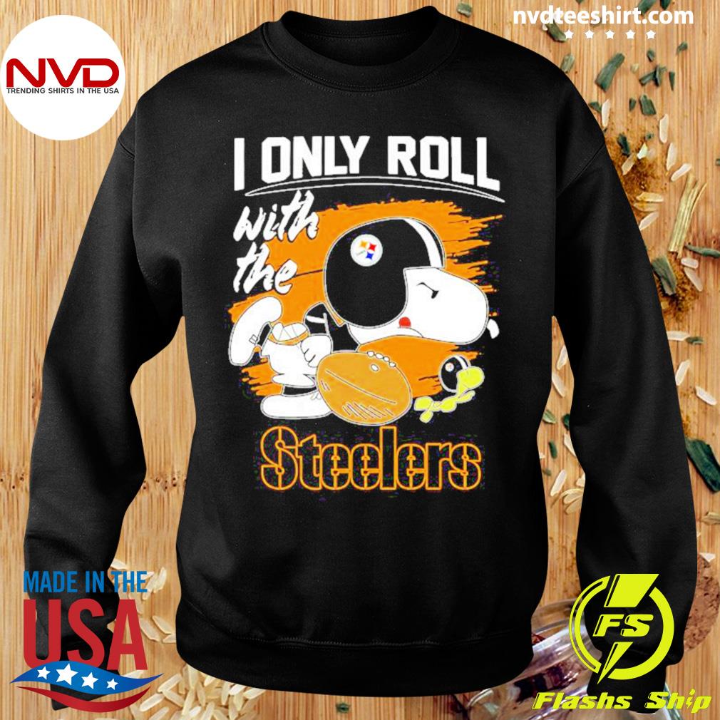 Snoopy kissing Pittsburgh Steelers shirt - Limotees