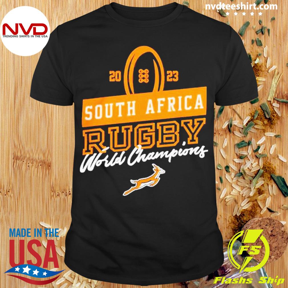 South Africa Springbok Rugby World Cup 2023 Champions Shirt