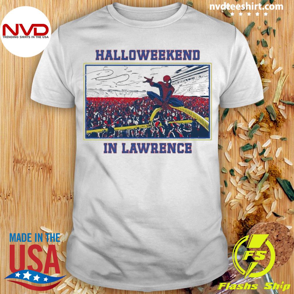 Spider Man Halloweekend In Lawrence Shirt