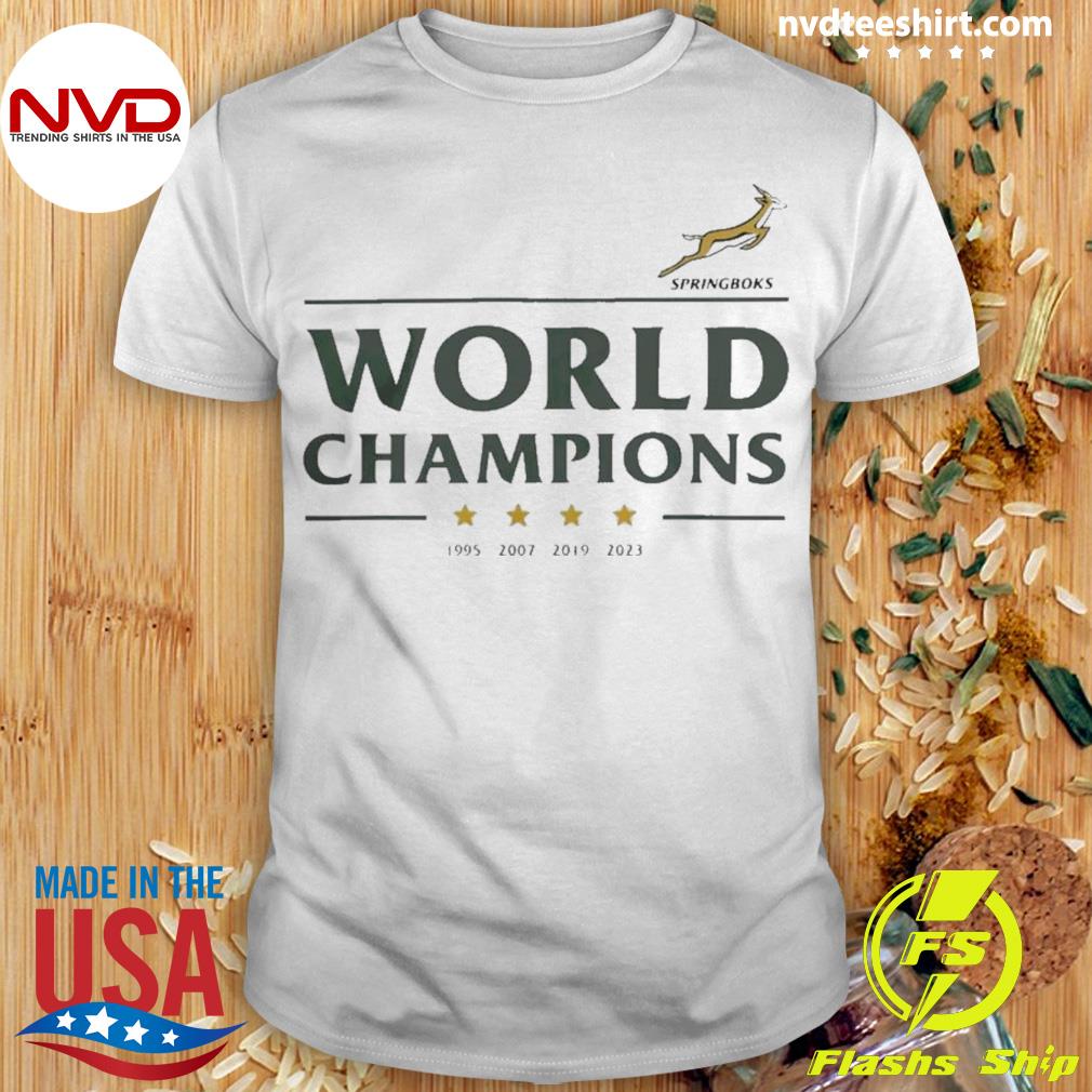 Springboks South Africa World Champion 2023 Shirt