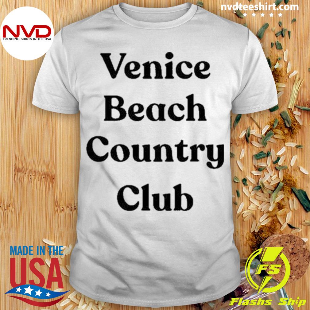 Taylor Offer Wearing Venice Beach Country Club Shirt