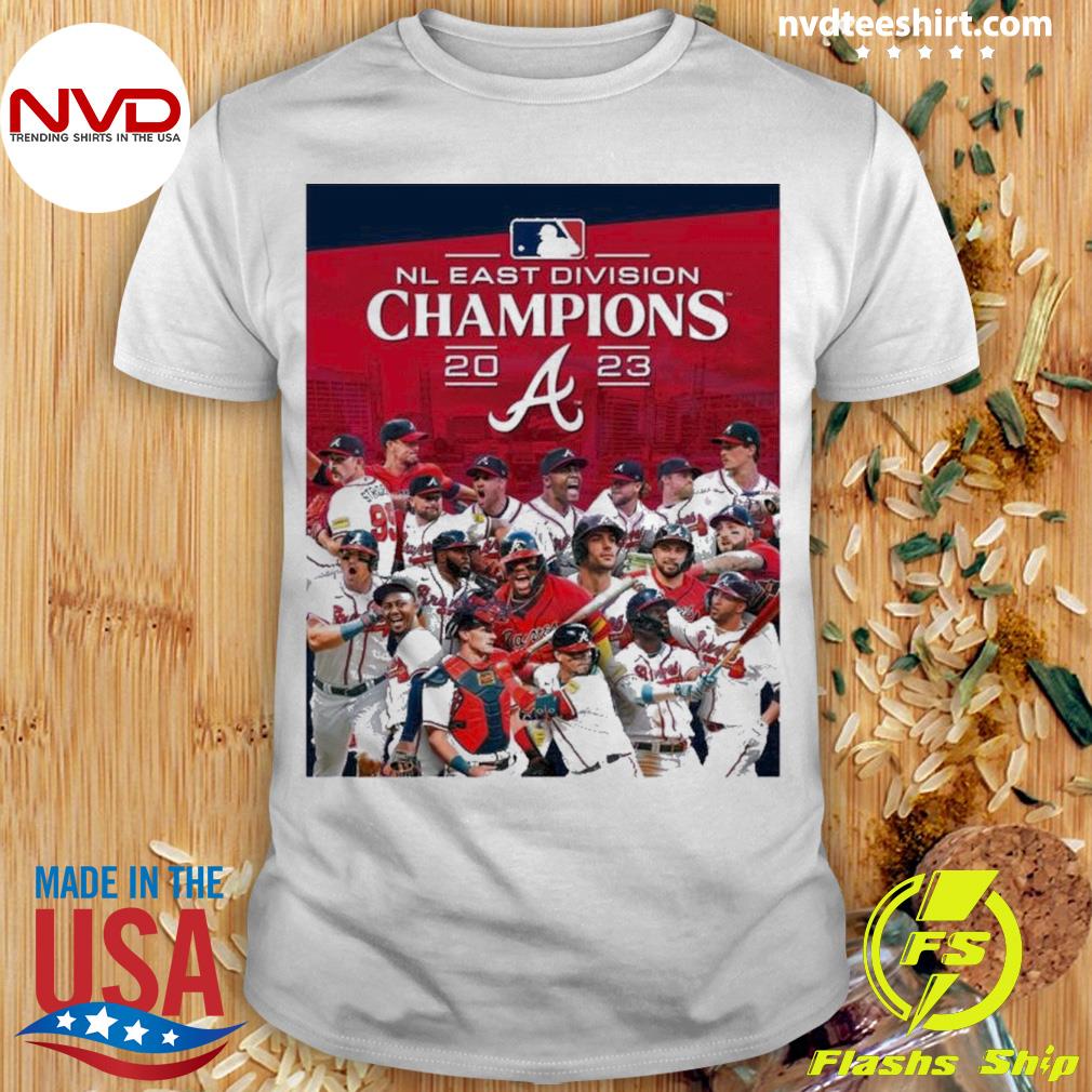 Eletees The Atlanta Braves Are 2023 NL East Champions Shirt