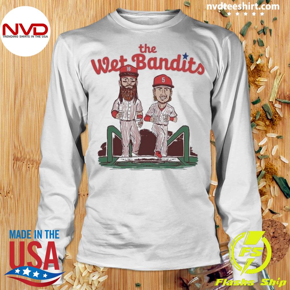 Sale The Wet Bandits Phillies T-Shirt