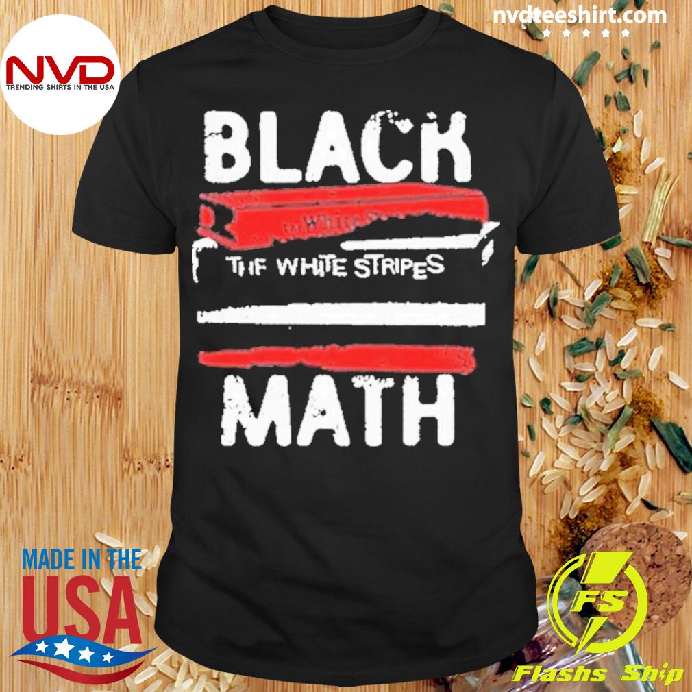 The White Stripes Black Math Shirt