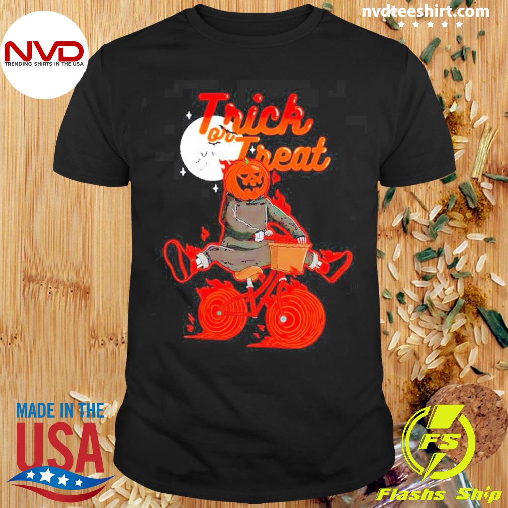 Trick Or Treat A Spooktacular Halloween Ride Shirt