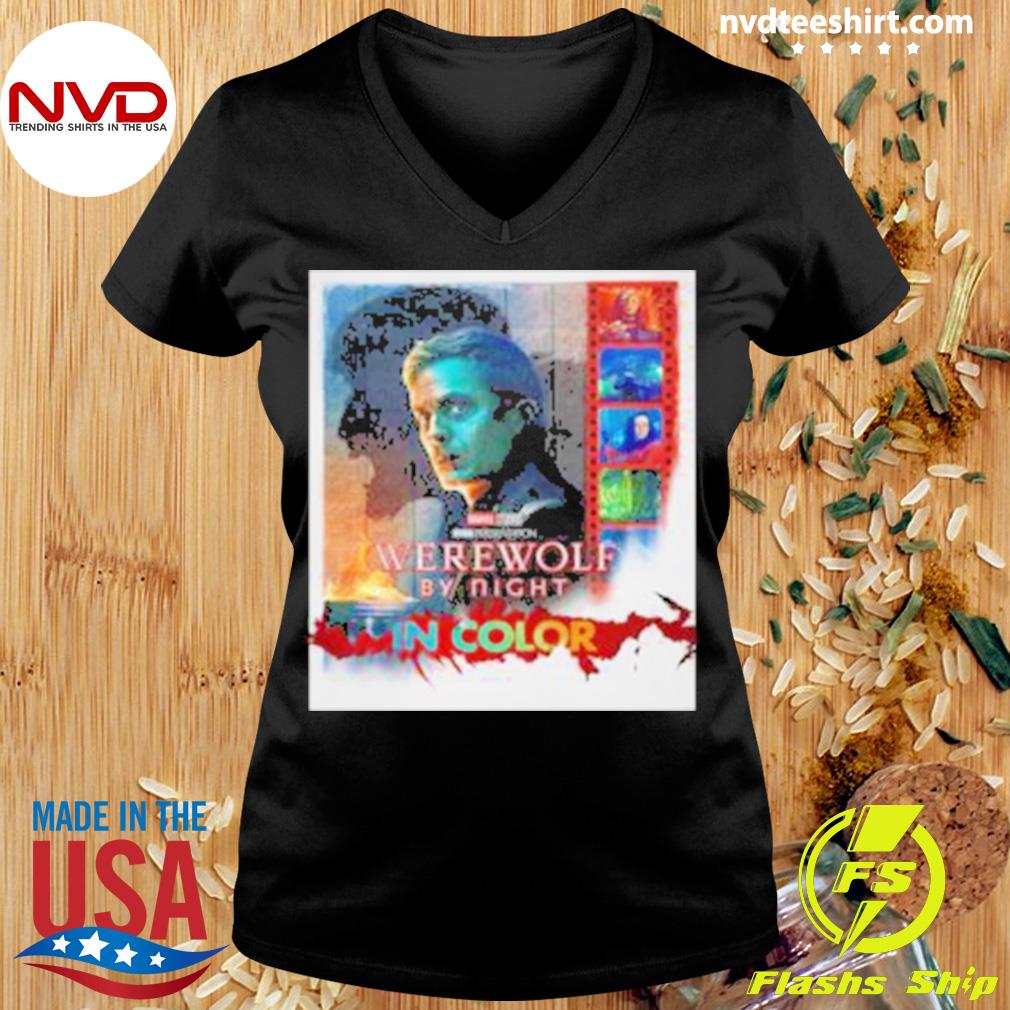 Werewolf By Night in Color Official Poster Classic T-Shirt - Byztee