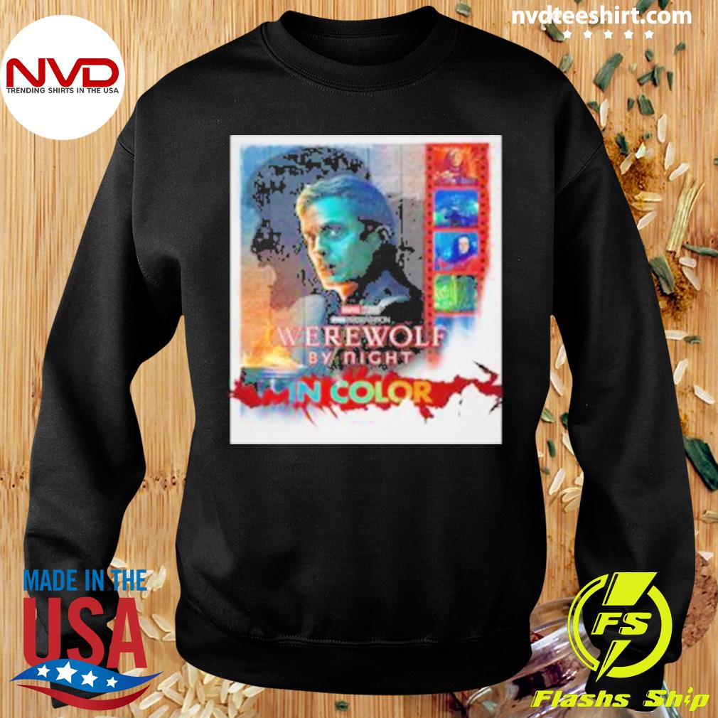 Werewolf By Night in Color Official Poster Classic T-Shirt - Byztee