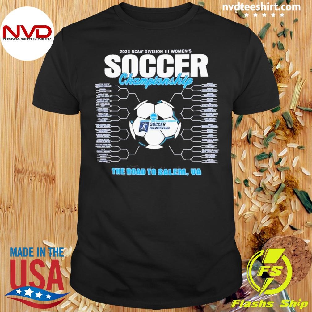 2023 Division III Women’s Soccer Championship Bracket Shirt