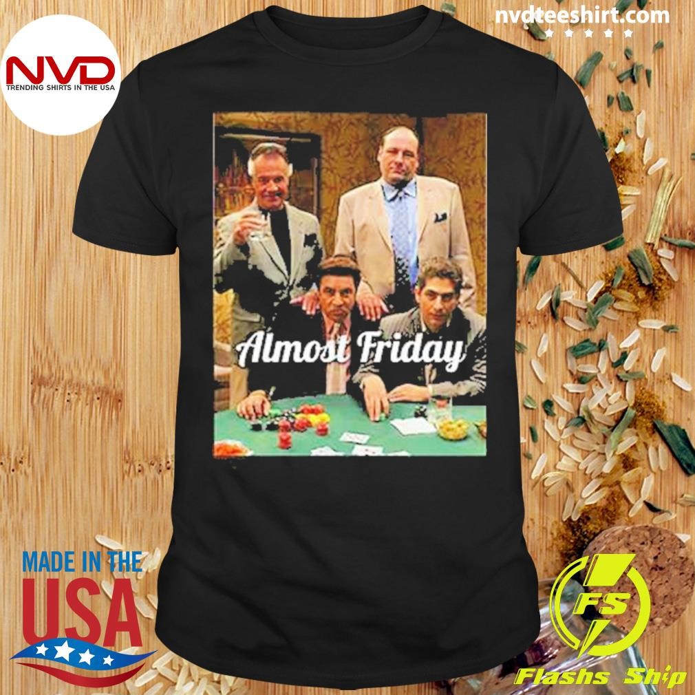 Almost Friday Poker Table Shirt