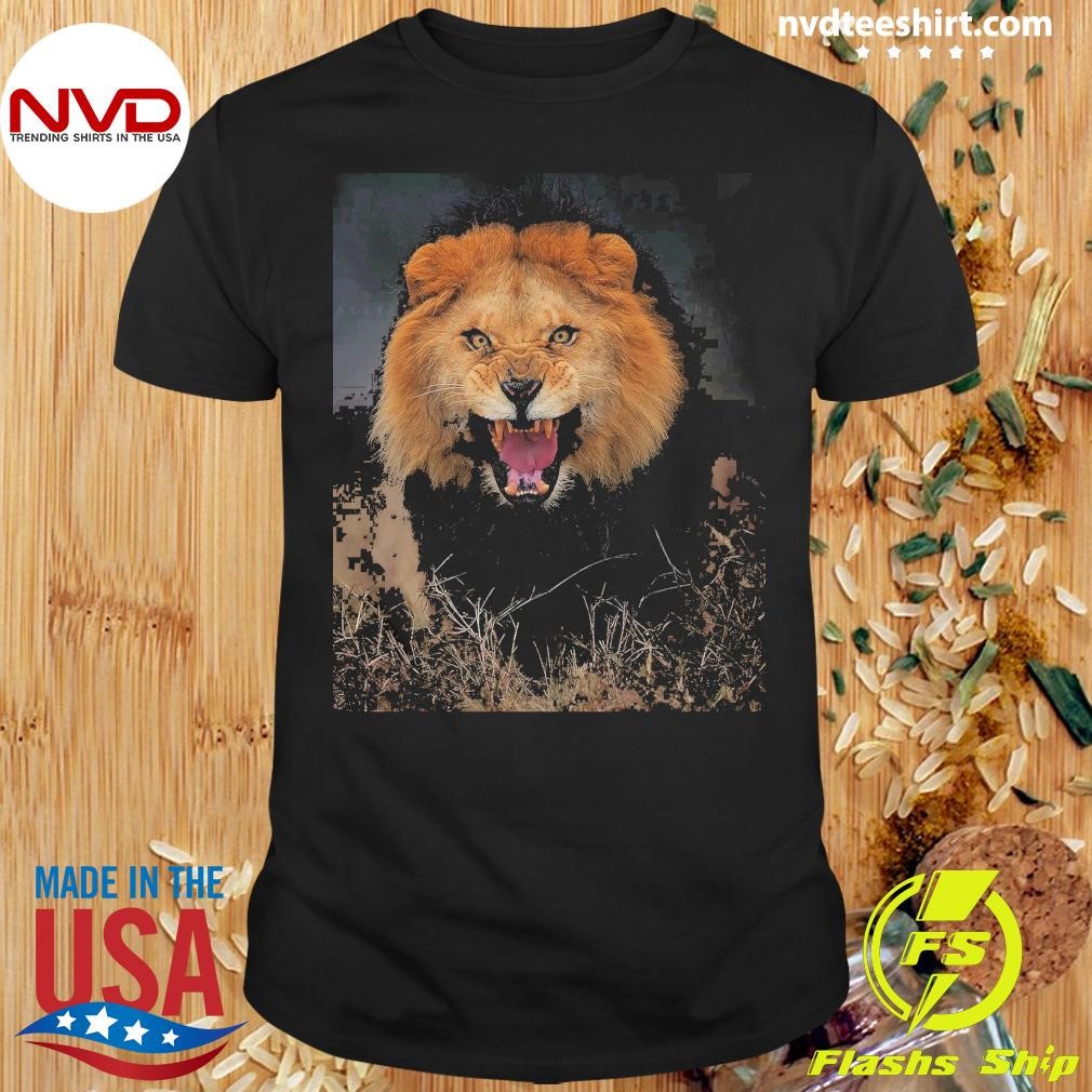 Angry Lion Dangerous Animals Shirt