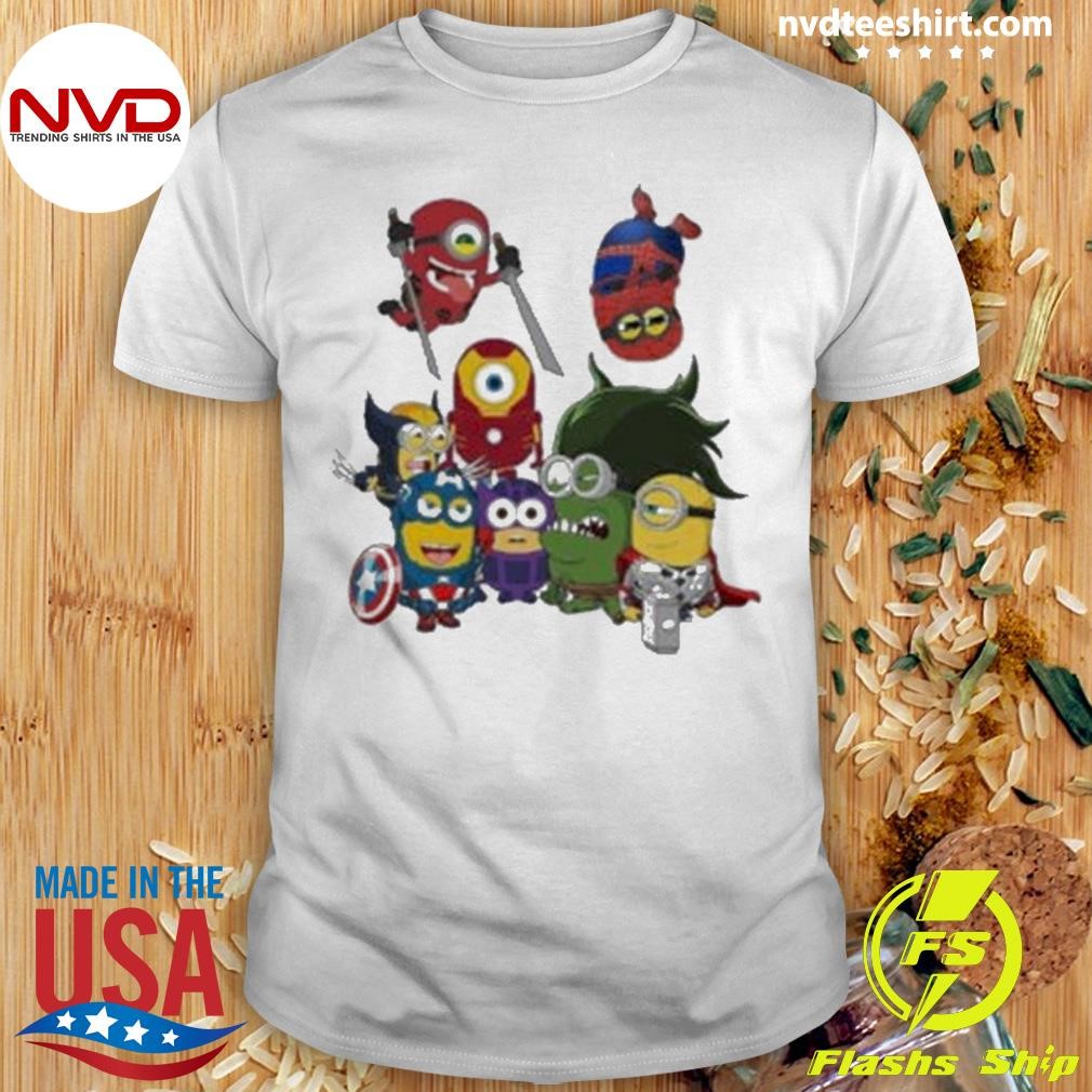 Avengers Minions Disneyland Disney Family Vacation Despicable Me Shirt
