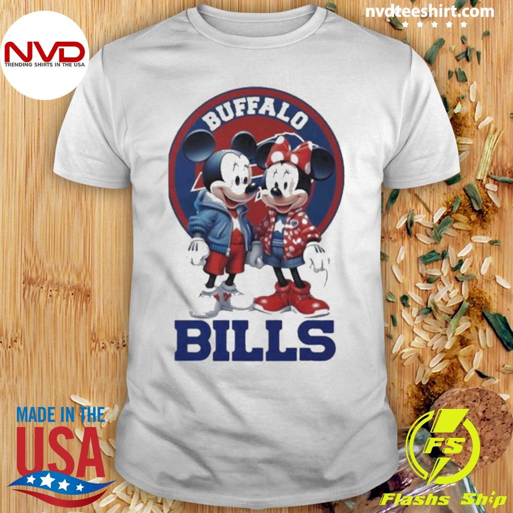 Buffalo Bills Mickey Mouse Shirt