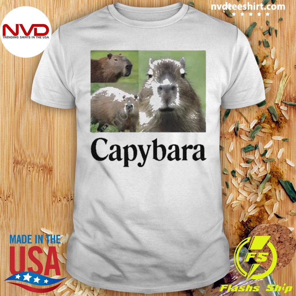 Capybara Cap Shirt