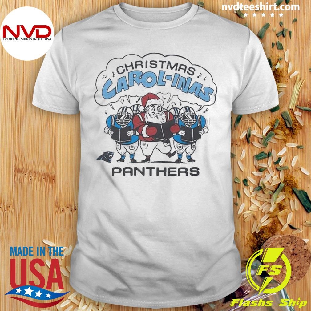 Carolina Panthers Christmas Carol-Inas Shirt