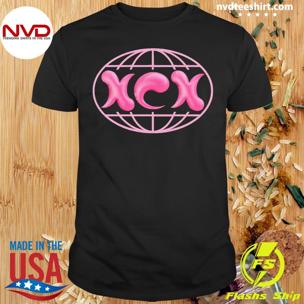 Charli Xcx Logo Pink Shirt