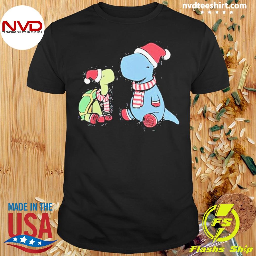 Christmas Tortoise & Dino Shirt