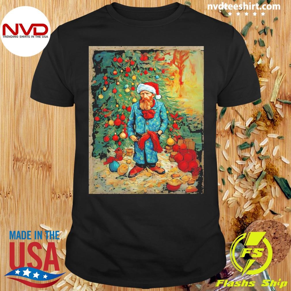 Christmas With Vincent Van Gogh Shirt