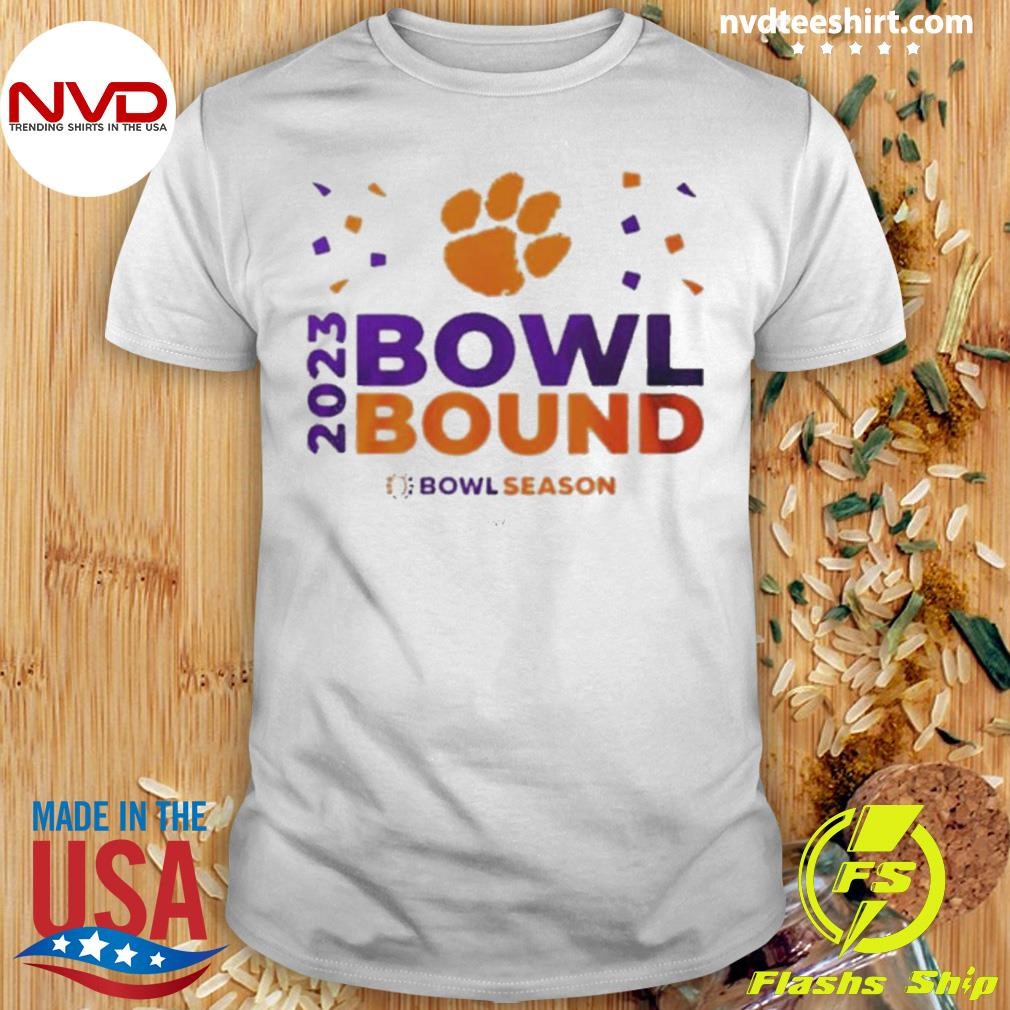 Clemson Tigers 2023 Bowl Bound Bowl Season Shirt