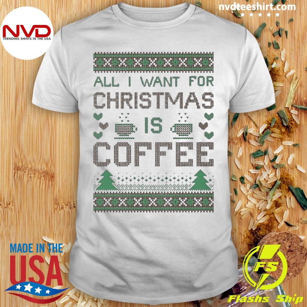 Coffee Ugly Christmas Shirt