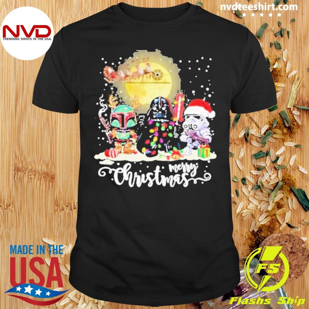 Darth Vader Santa Merry Christmas Shirt