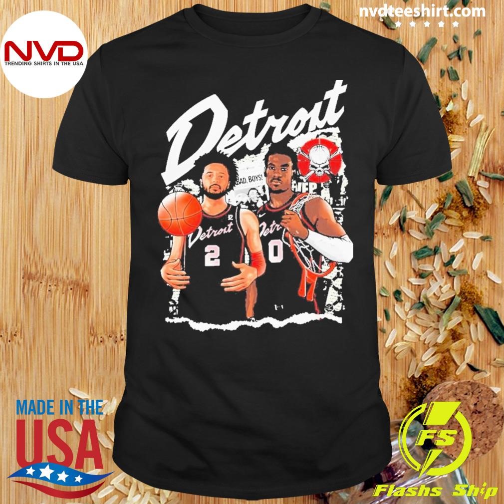 Detroit Pistons Bad Boys 2023 Shirt