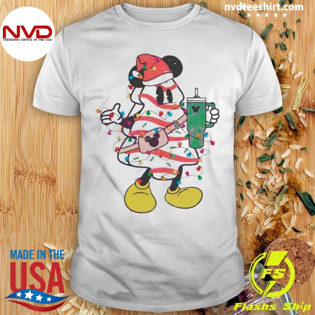 Disney Mickey Christmas Tree Cake Shirt