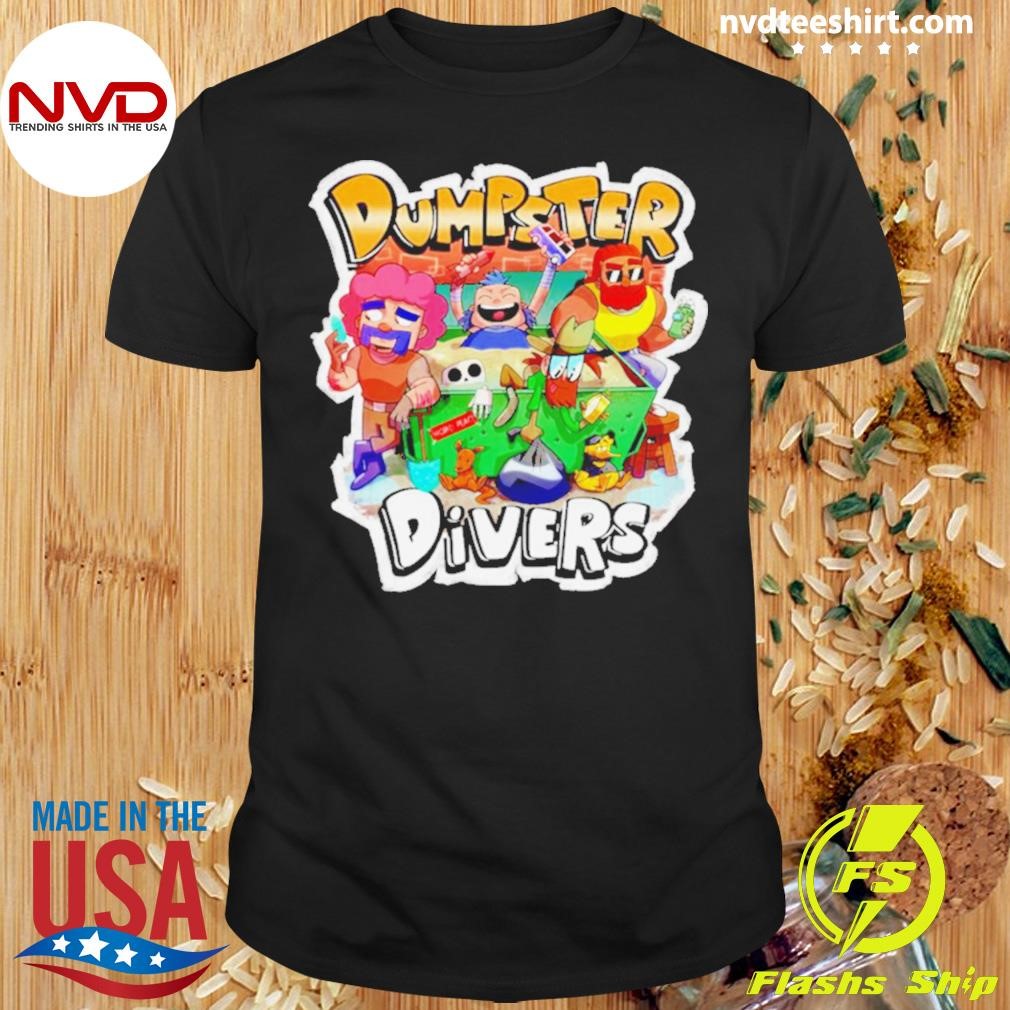 Dumpster Divers Cartoon Shirt