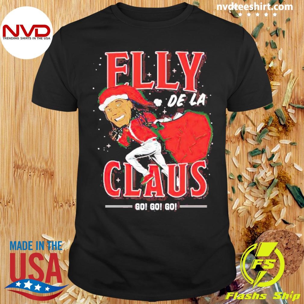 Elly De La Cruz Santa Claus Go Go Go Christmas Shirt