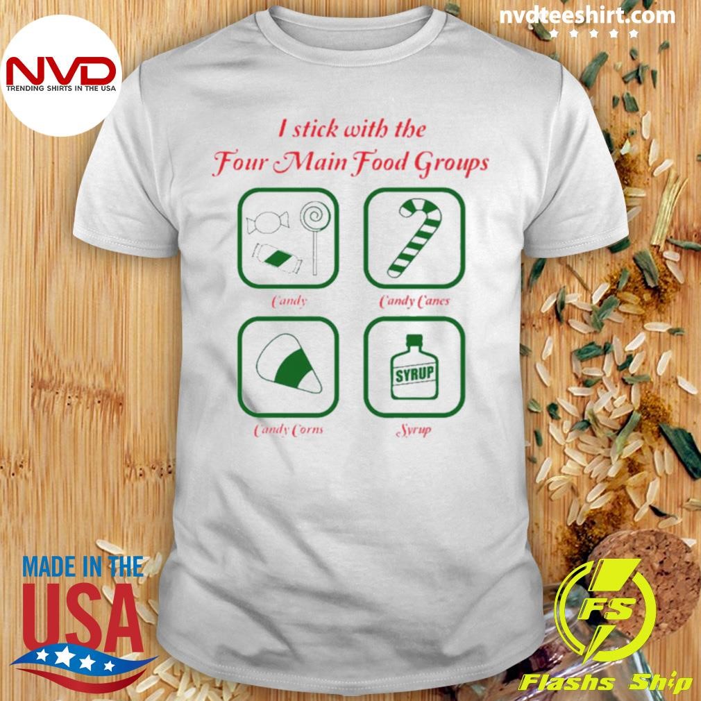 Four Food Groups Shirt