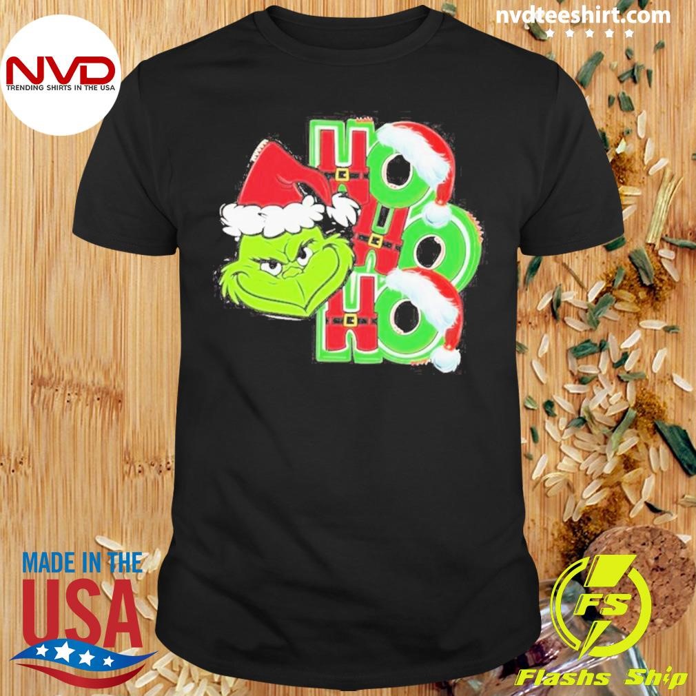 Ho Ho Ho Merry Christmas Grinch Shirt