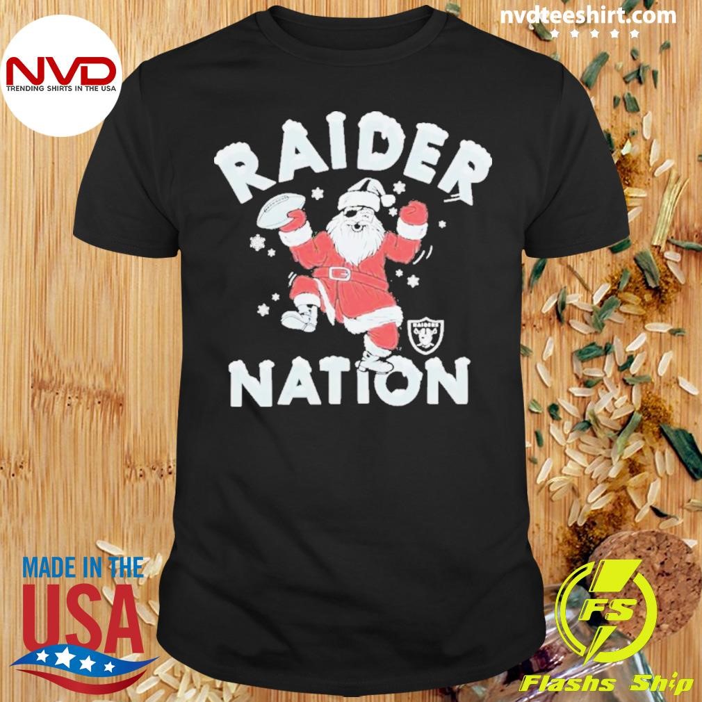 Homage Las Vegas Raiders Christmas Raider Nation Shirt