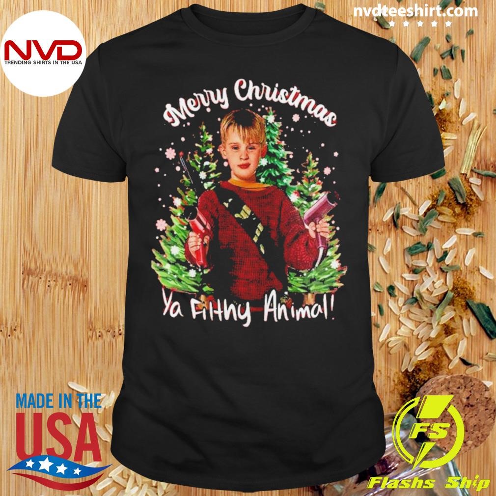 Home Alone Merry Christmas Ya Filthy Animal Shirt