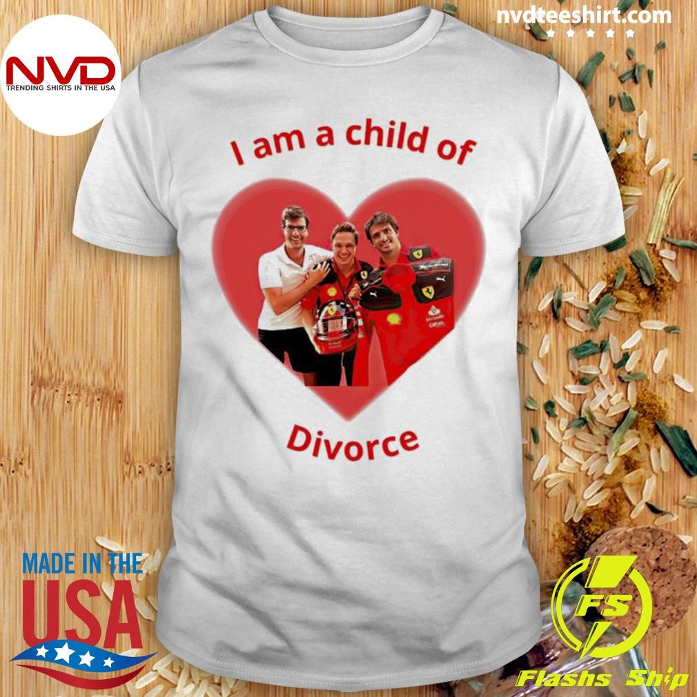 I Am A Child Of Divorce Leclerc And Sainz Shirt - NVDTeeshirt