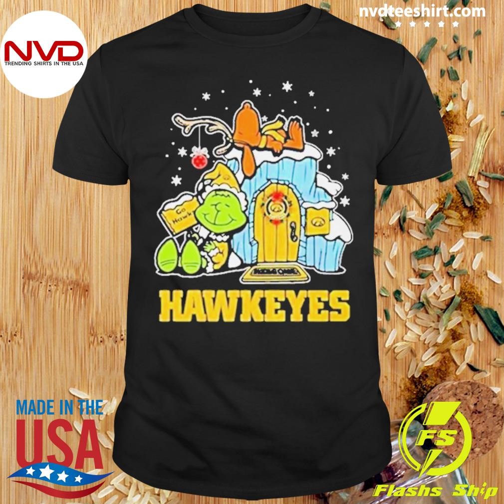 Iowa Hawkeyes Grinch Nuts Welcome Christmas Shirt