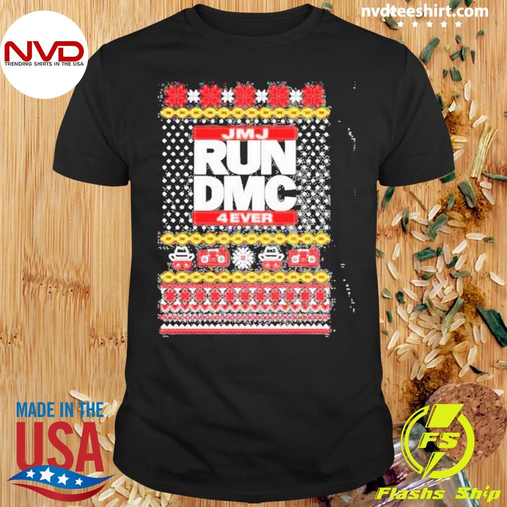 Jmj Run Dmc 4ever Ugly Christmas Shirt