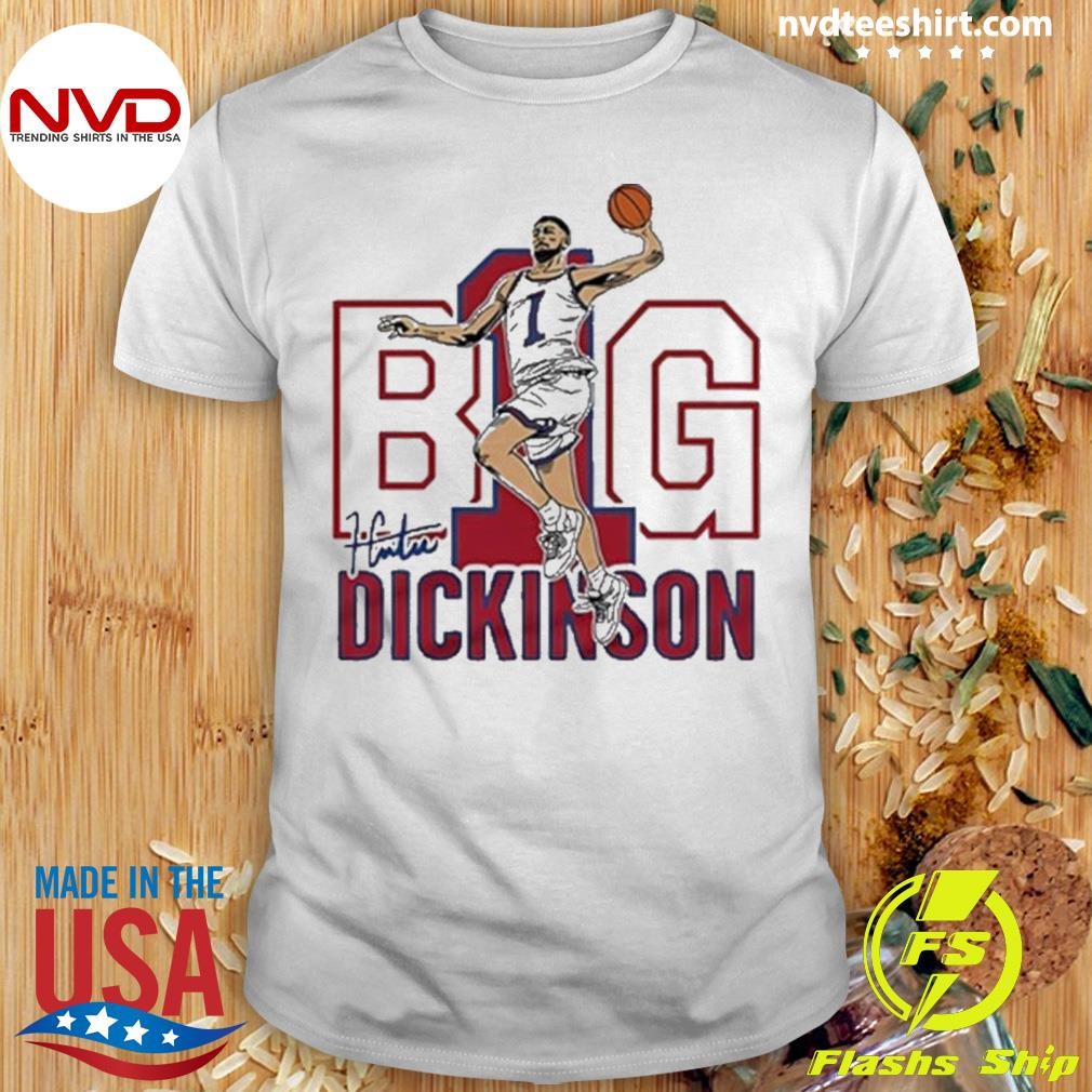 Kansas Baskeball Hunter Big Dickinson Shirt