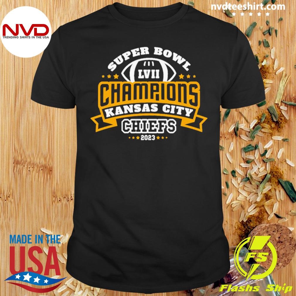 Kansas Chiefs Champions Logo Football Shirt