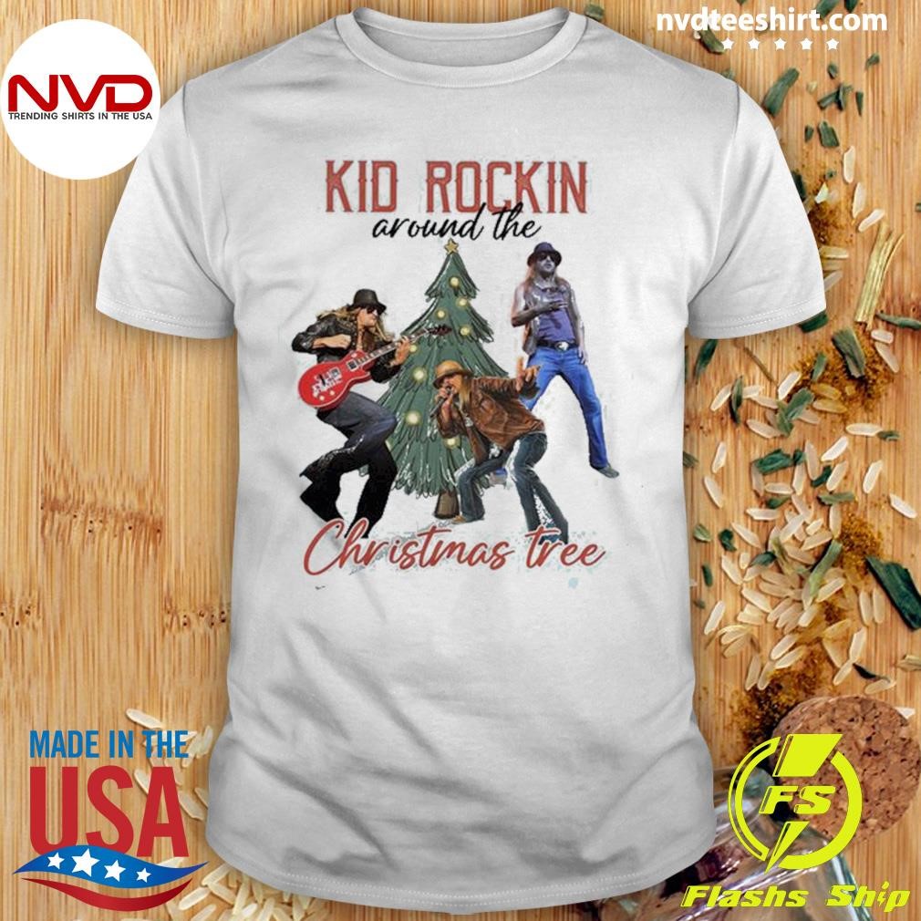 Kid Rock In Around The Christmas Tree Shirt