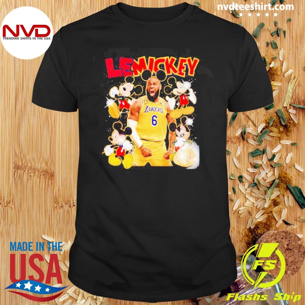 LeMickey Lebron James Lakers Shirt